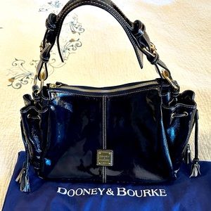 SALE! Authentic Dooney & Bourke patent leather bag & dust bag